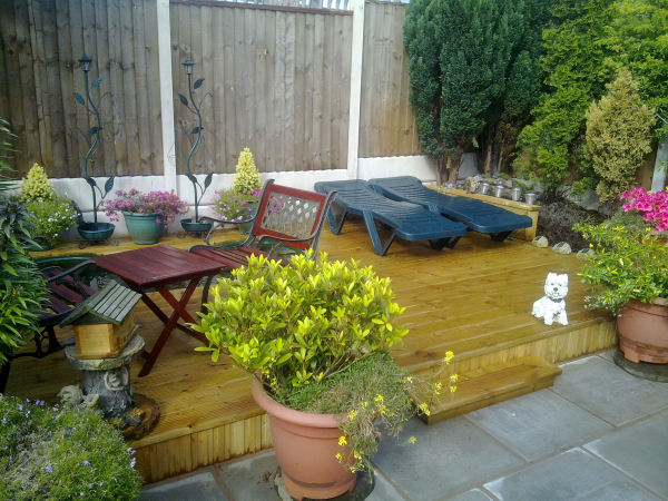 Decking finished